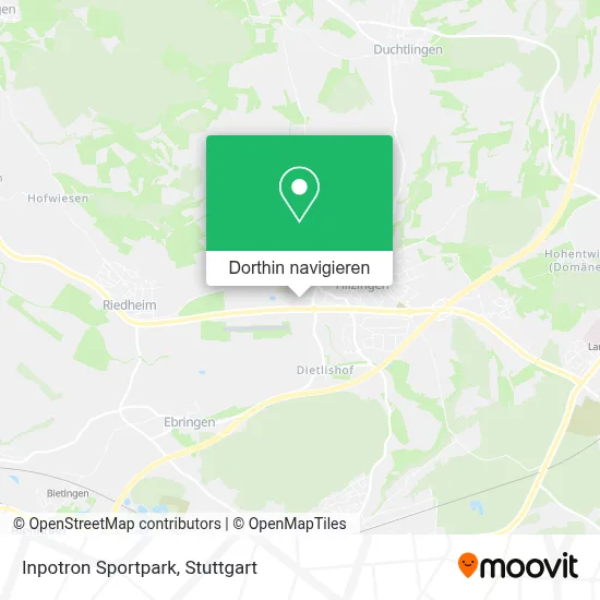 Inpotron Sportpark Karte