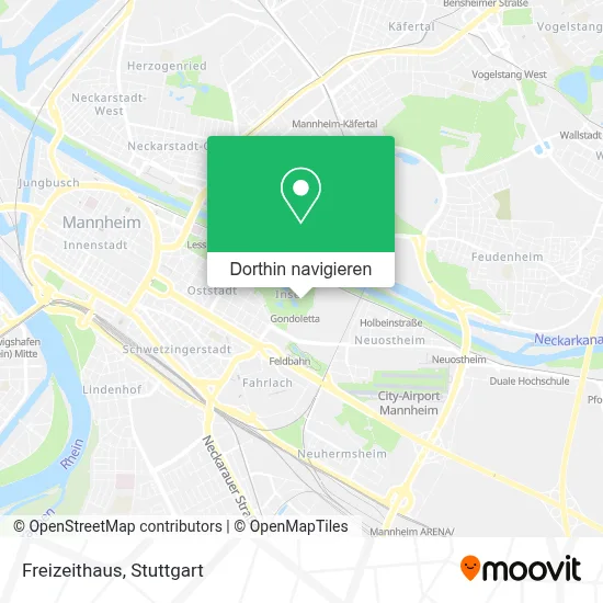 Freizeithaus Karte