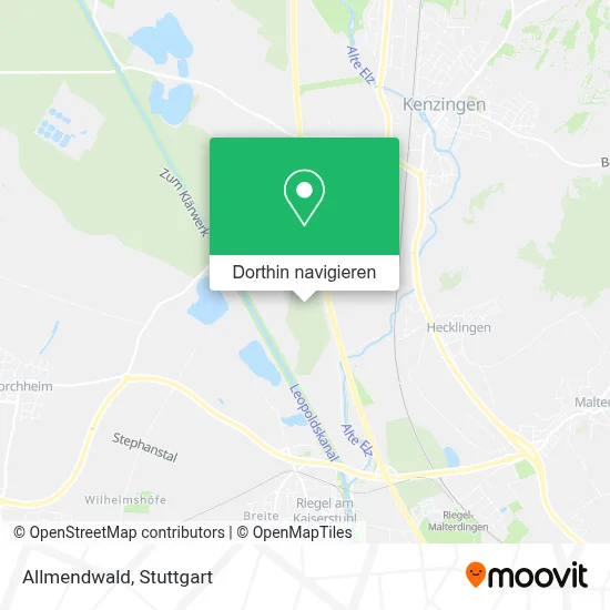 Allmendwald Karte