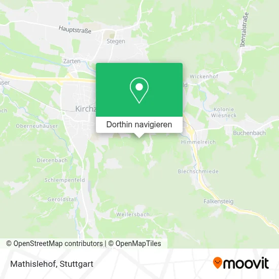 Mathislehof Karte