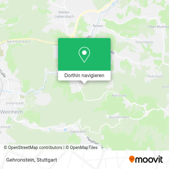 Gehronstein Karte
