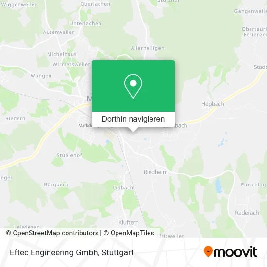 Eftec Engineering Gmbh Karte
