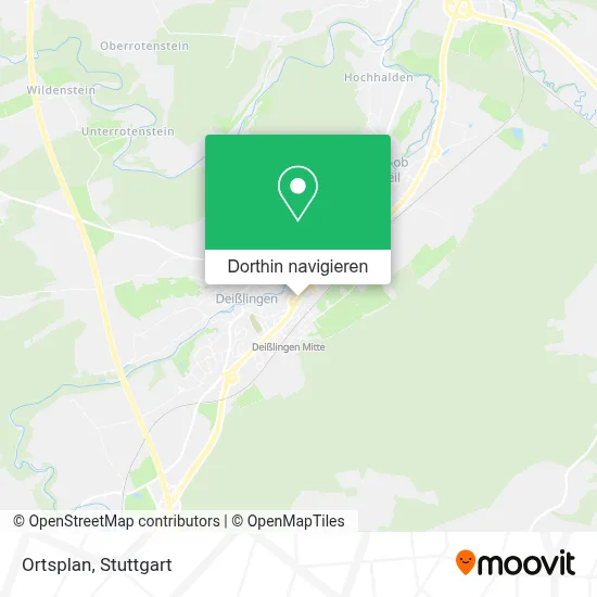 Ortsplan Karte