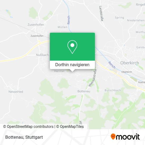 Bottenau Karte