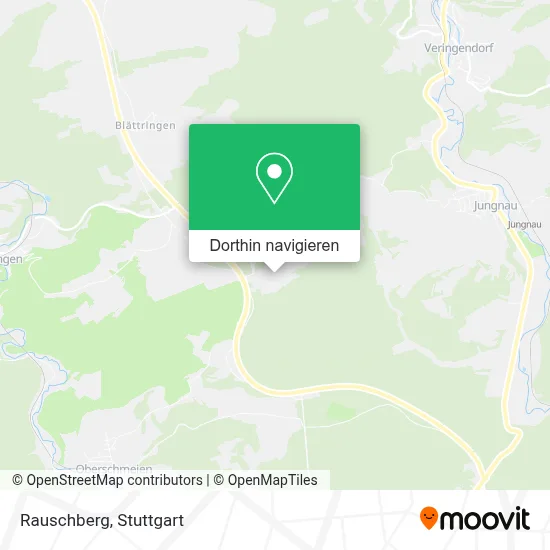 Rauschberg Karte