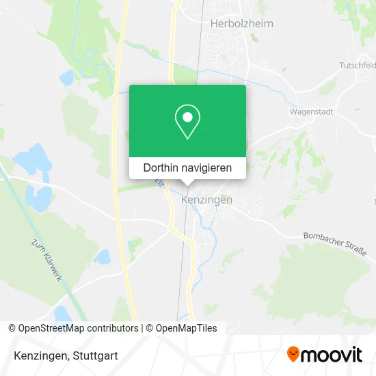 Kenzingen Karte