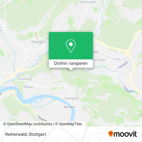 Reiherwald Karte