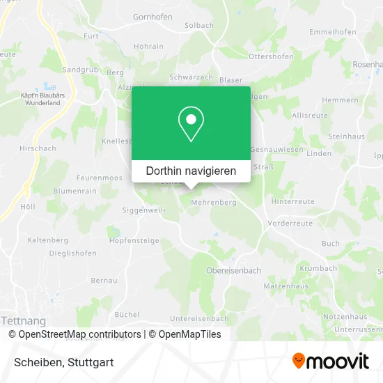 Scheiben Karte