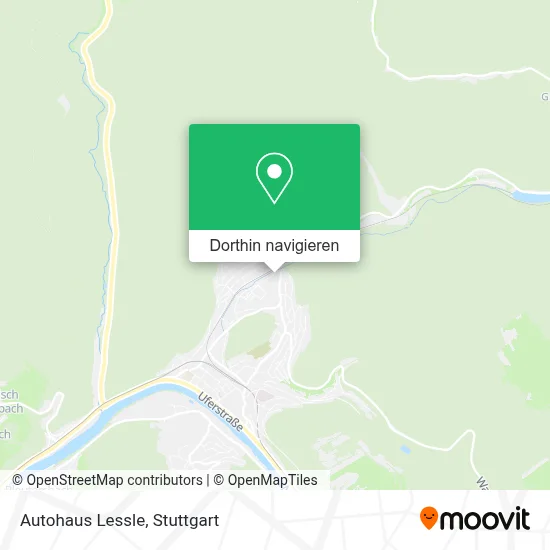 Autohaus Lessle Karte