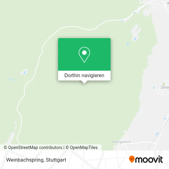 Weinbachspring Karte