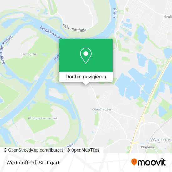 Wertstoffhof Karte