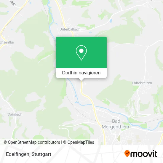 Edelfingen Karte
