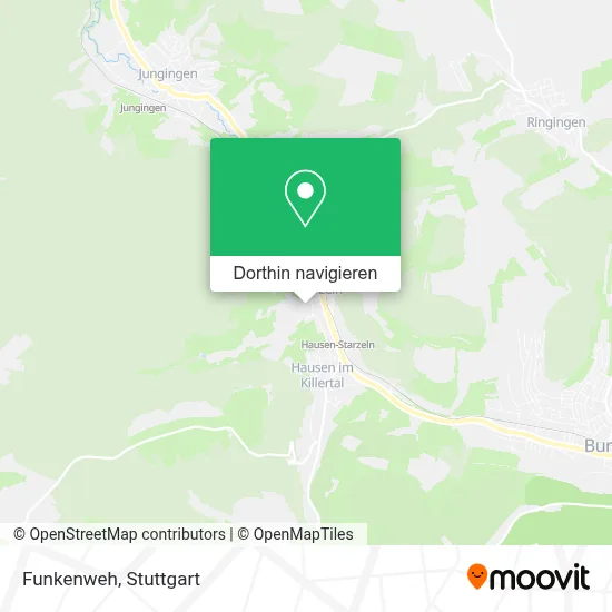 Funkenweh Karte