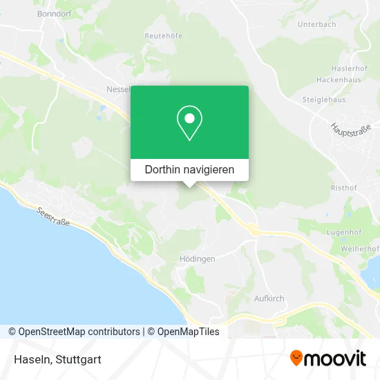 Haseln Karte