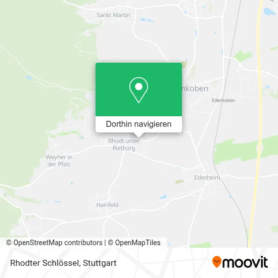Rhodter Schlössel Karte
