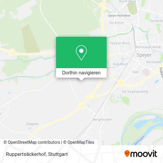 Ruppertsäckerhof Karte