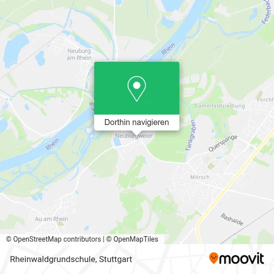 Rheinwaldgrundschule Karte