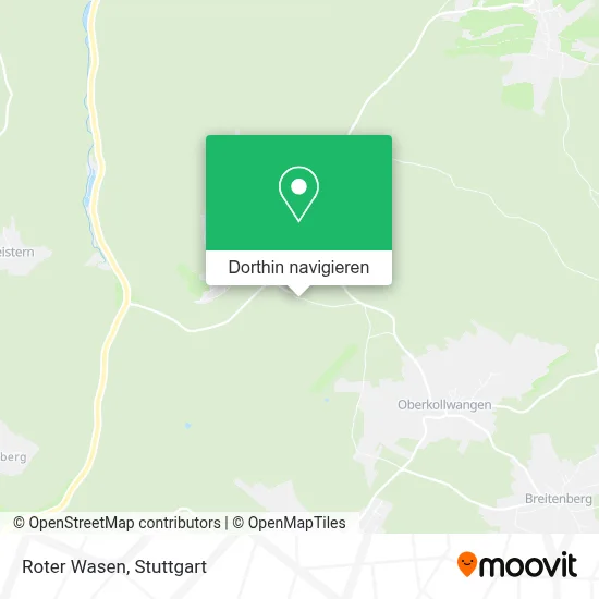 Roter Wasen Karte