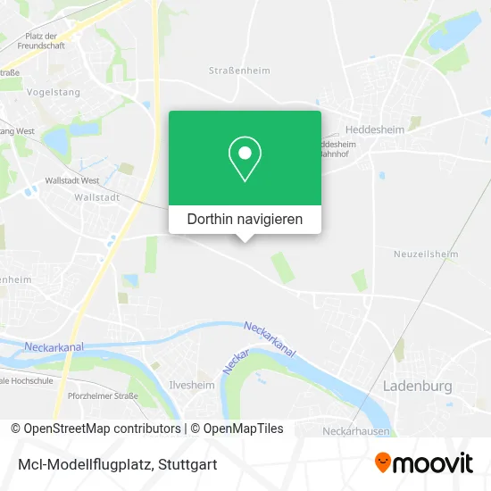 Mcl-Modellflugplatz Karte