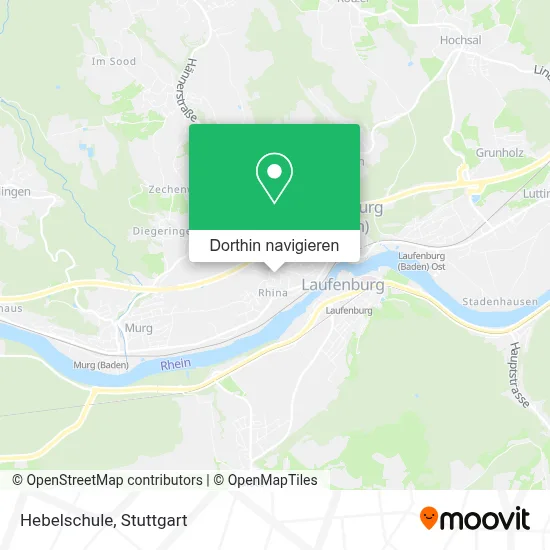 Hebelschule Karte
