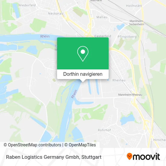 Raben Logistics Germany Gmbh Karte