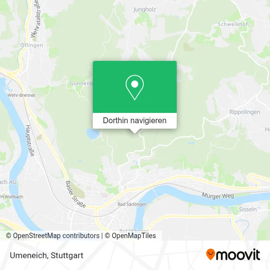 Umeneich Karte