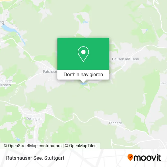 Ratshauser See Karte