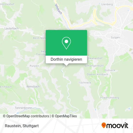 Raustein Karte