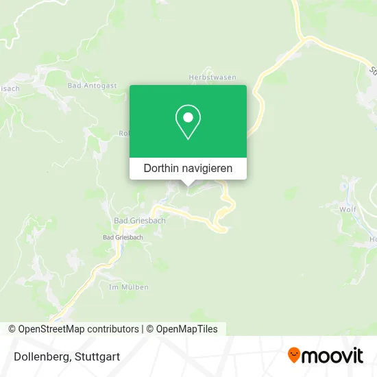 Dollenberg Karte