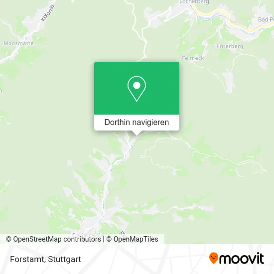 Forstamt Karte