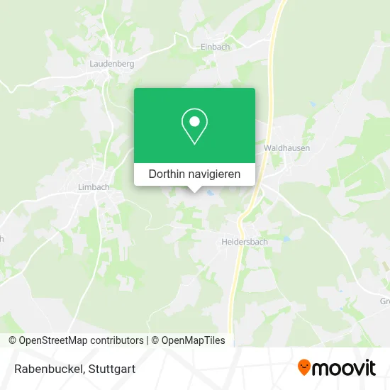 Rabenbuckel Karte