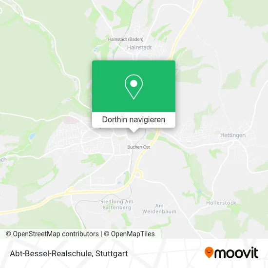 Abt-Bessel-Realschule Karte
