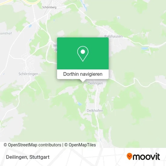 Deilingen Karte