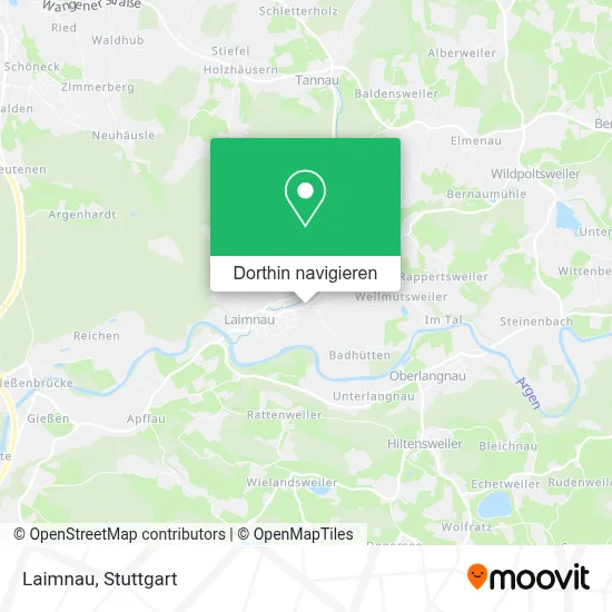Laimnau Karte