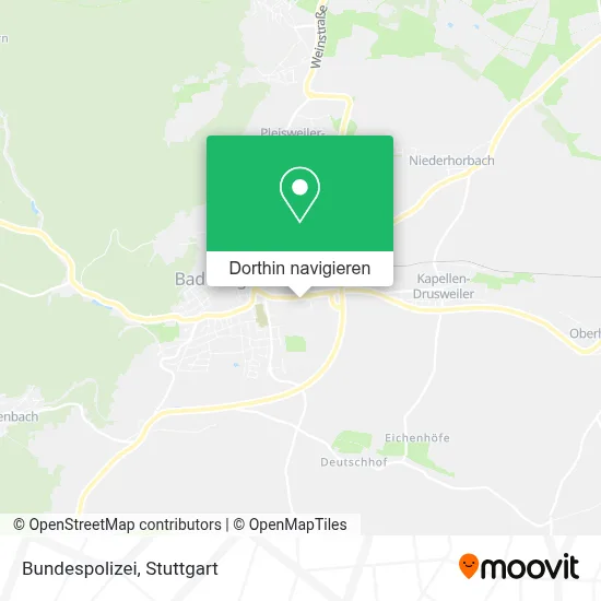 Bundespolizei Karte