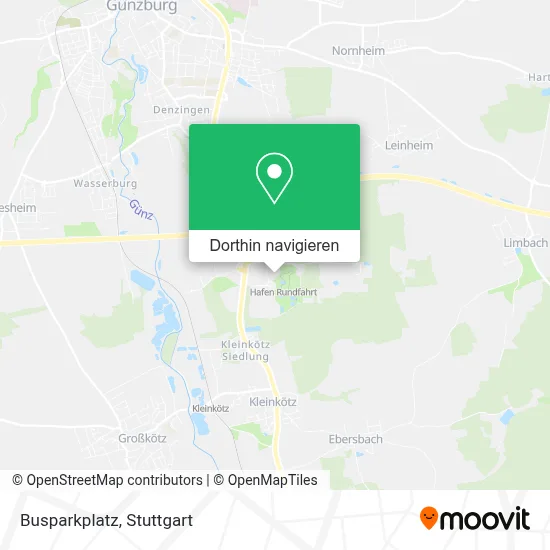 Busparkplatz Karte