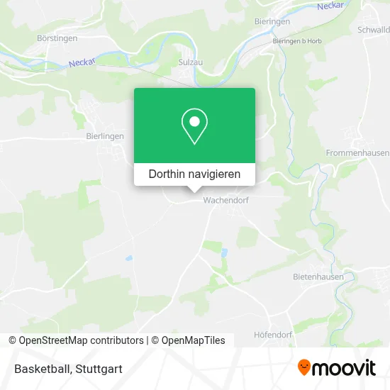 Basketball Karte