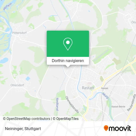 Neininger Karte