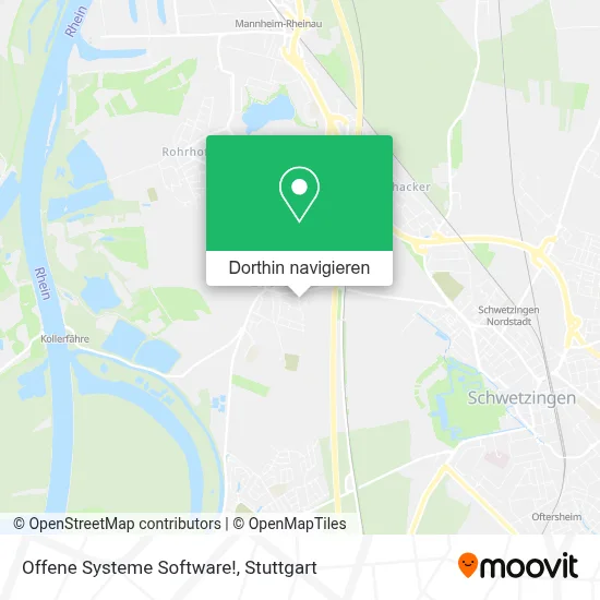 Offene Systeme Software! Karte