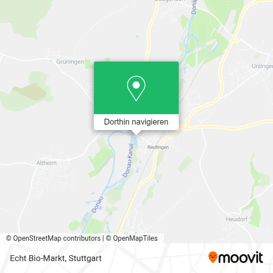 Echt Bio-Markt Karte