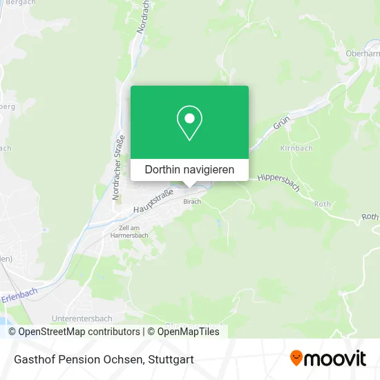 Gasthof Pension Ochsen Karte