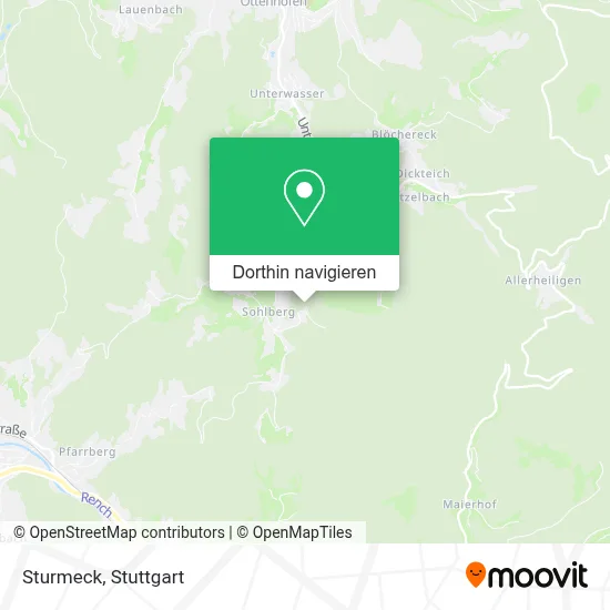 Sturmeck Karte