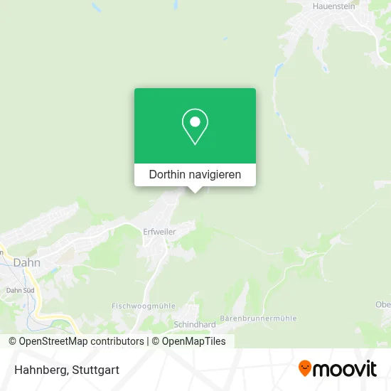 Hahnberg Karte