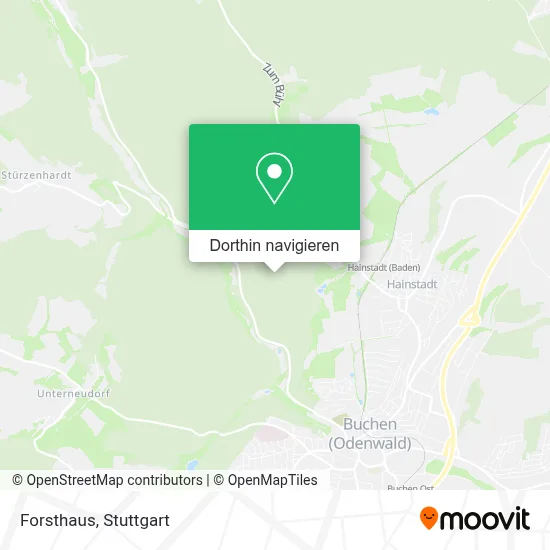 Forsthaus Karte