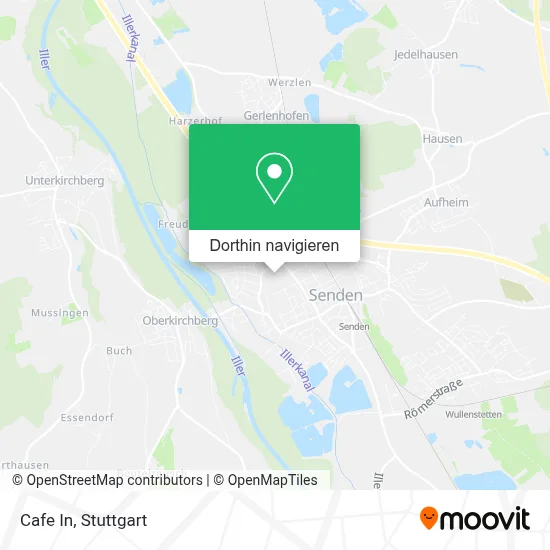 Cafe In Karte