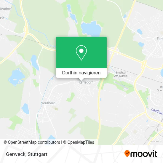 Gerweck Karte