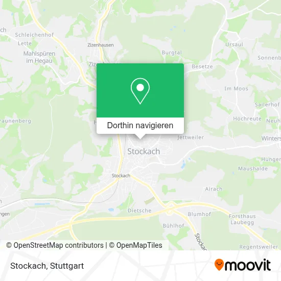 Stockach Karte