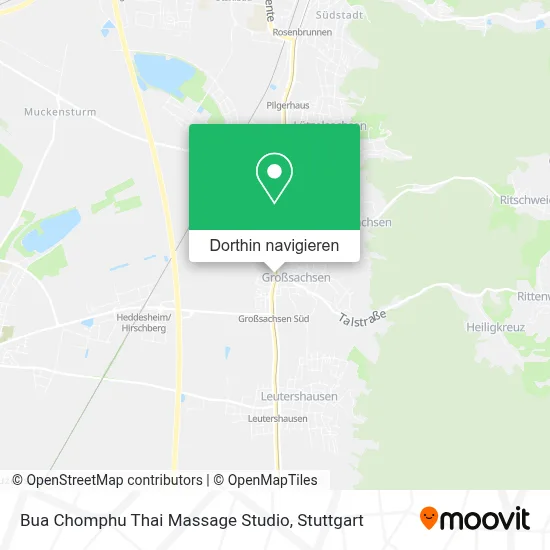 Bua Chomphu Thai Massage Studio Karte