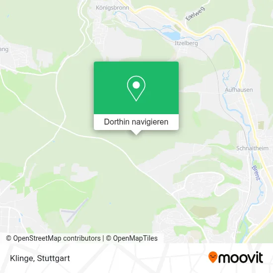 Klinge Karte