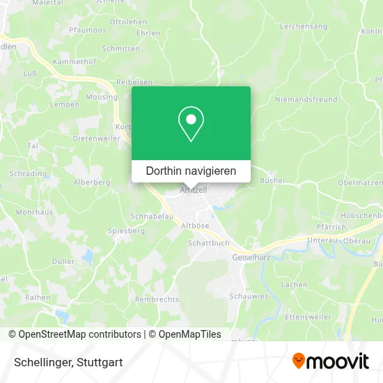 Schellinger Karte
